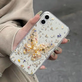Floral Butterfly Phone Case for iPhone